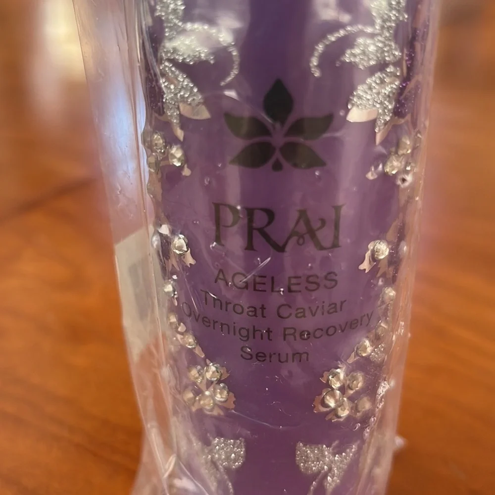 NWT Prai Ageless Throat Caviar Overnight Recovery Serum New Factory Sealed 3.4oz